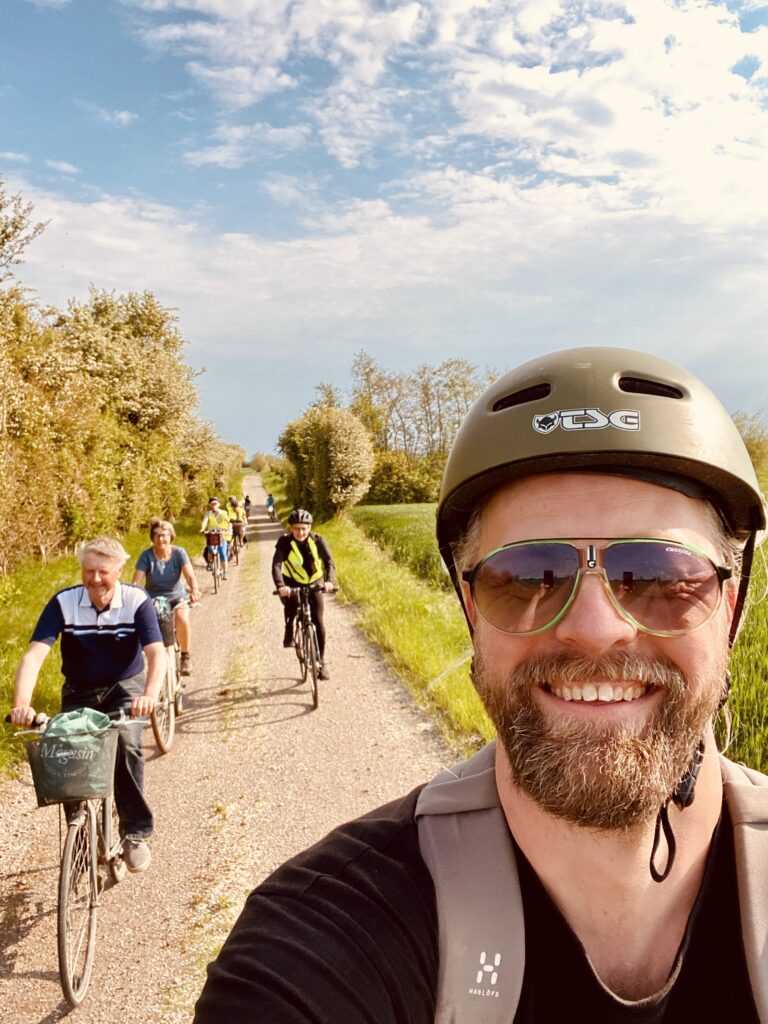 Guidede cykelture på Nordfyn med lokal guide og naturvejleder
