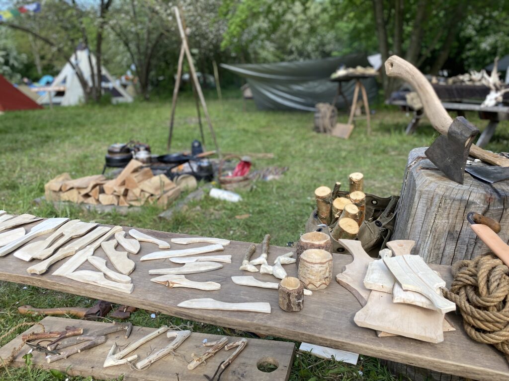 Carving workshop -et snitteværksted for grupper -værude.dk